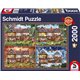 Puzzle Thomas Kinkade 2000T Jahreszeiten Haus