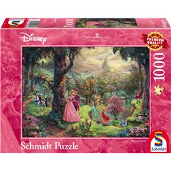 Puzzle 1000T Kinkade Disney Dornrös