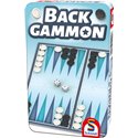 Backgammon in der Metallbox