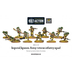 Bolt Action Japanese Veteran Intantry Squad