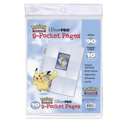 UP PKM - 9-Pocket Pages Pack (10 Pages)