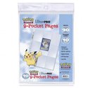 Ultra Pro Pokemon 9 Pocket Pages Pack 10 Pages