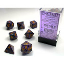 CHX25317 Hurricane Speckled Polyhedral 7-Die Sets