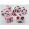 Würfelset Antique: Pink (7)