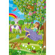 Puzzle Prinzessin im Schlossgarten 3x48T