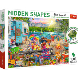 Hidden Shapes Puzzle Campingausflug 1003 Teile
