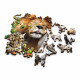 Holz Puzzle Wildkatzen 500+1 Teile