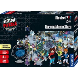 Krimipuzzle: Die drei ??? Kids Der gestohlene Stern (200 Teile)