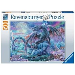 Puzzle: Eisdrache (500 Teile)