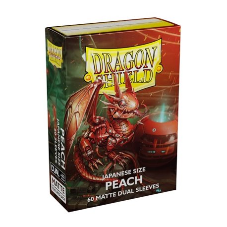 Dragon Shield: Japanese Art Sleeves Matte Dual – Peach (60)