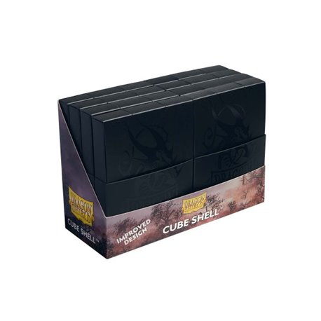Dragon Shield: Cube Shell Box – Shadow Black