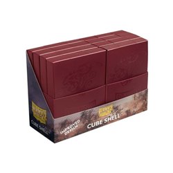 Dragon Shield: Cube Shell Box – Blood Red