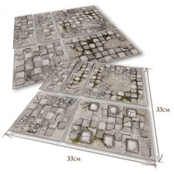 RPG RUBBLE Set: Objects + Modular Map
