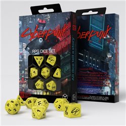 Cyberpunk Red Dice Set: Danger Zone (7)