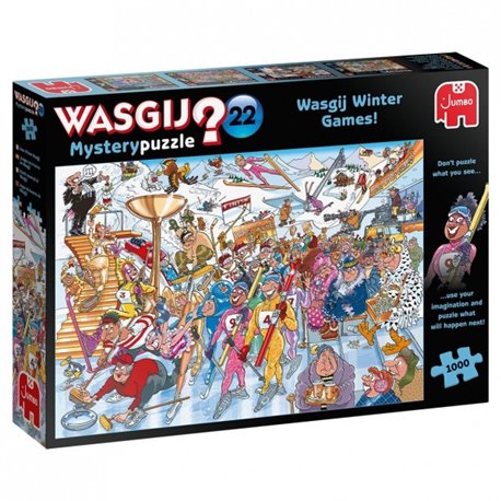 Wasgij Mystery 22: Wasgij Winterspiele (1000 Teile)