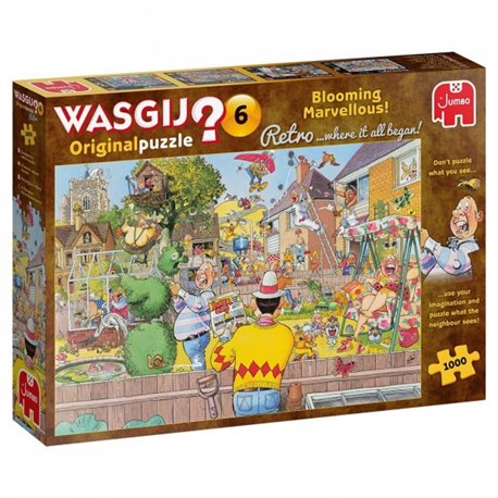 Wasgij Retro Original 6: Blühende Pracht (1000 Teile)