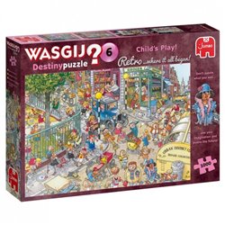 Wasgij Retro Destiny 6: Kinderspiel! (1000 Teile)