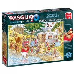 Wagij Retro Mystery 6: Camping-Wahnsinn! (1000 Teile)