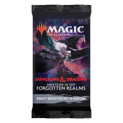 Magic the Gathering Forgotten Realms Draft Booster Einzeln DE