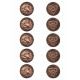 Legendary Metal Coins Creature Unit 10 x 10er