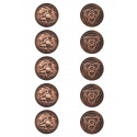 Legendary Metal Coins Creature Unit (10 Stk 10er Münzen)