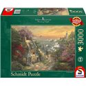 Puzzle Thomas Kinkade Dörfchen m Landturm 3000T