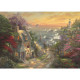 Puzzle Thomas Kinkade Dörfchen m Landturm 3000T