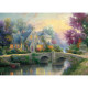 Puzzle-Set Thomas Kinkade Lamplight Manor und Winter in Lamplight Manor 2x1000T