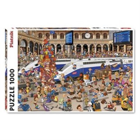 Puzzle Ruyer Bahnhof 1000T