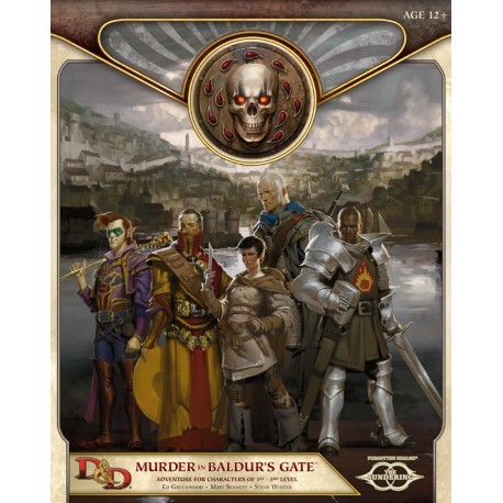 Dungeons & Dragons Forgotten Realms Murder in Baldur's Gate