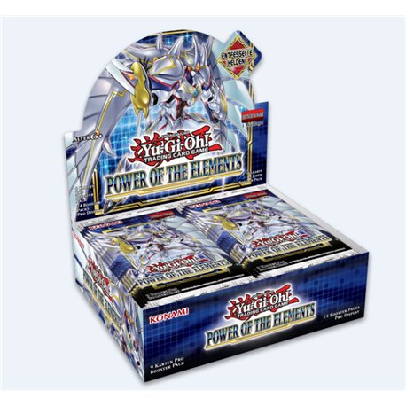 YGO Power of the Elements dt. Booster Display