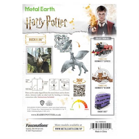 Metal Earth Harry Potter Buckbeak