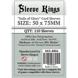 Sleeve Kings Sails of Glory Card Sleeves (50x75mm) 110