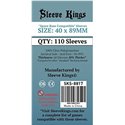 Sleeve Kings Space Base Compatible Sleeves (40x89mm) 110 Pack 60 Microns