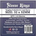 Sleeve Kings Kingdom Death Monster Card Sleves (52x52mm) 110 Pack 60 Microns