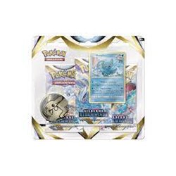 Pokemon Schwert & Schild Silberne Sturmwinde 3 Pack Blister DE