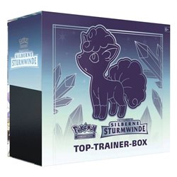 Pokemon Schwert & Schild Silberne Sturmwinde Top Trainer Box DE