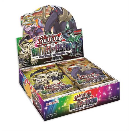 YGO Battles of Legend Crystal Revenge Booster Pack 24 DE