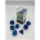 CHX26463 Gemini Polyhedral Blue-Blue/light blue Luminary 7 Die Set