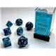 CHX27489 Phantom Polyhedral Teal/gold 7 Die Set