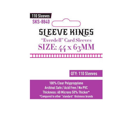 Sleeve Kings Everdell Mini Compatible Sleeves 44 X 63 MM