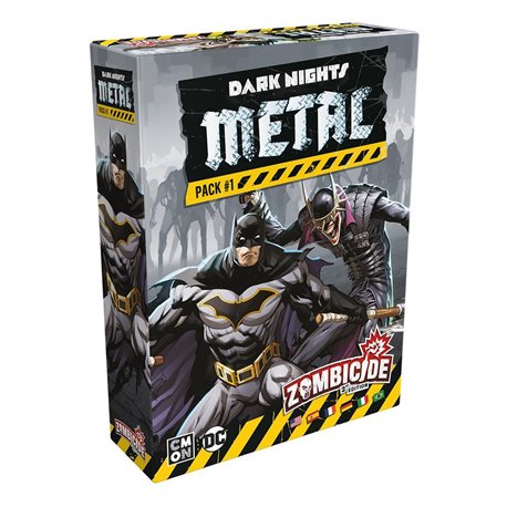  Zombicide 2. Edition Dark Nights Metal Pack 1 Survivors & Abominations Set