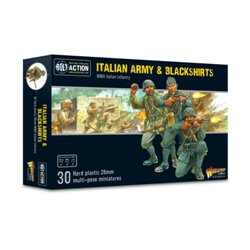 Bolt Action Italian Army & Blackshirts plastic boxed set