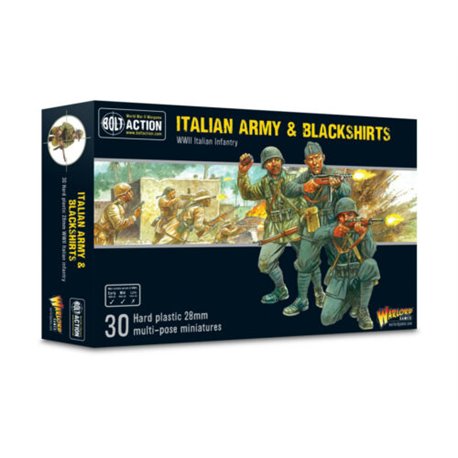 Bolt Action Italian Army & Blackshirts plastic boxed set