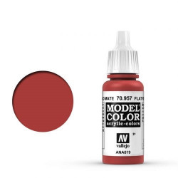 Vallejo Model Color 031 Flat Red 70.957 17 ml