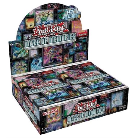 YGO Maze of Memories Booster Display 24 DE