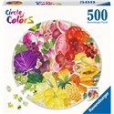 Puzzle Circle of Colors Fruits & Vegetables 500T