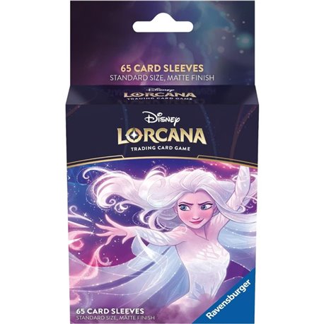 Disney Lorcana Card Sleeves B Elsa Spirit of Winter 65