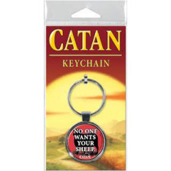 Catan Key Chain No one wants your Sheep