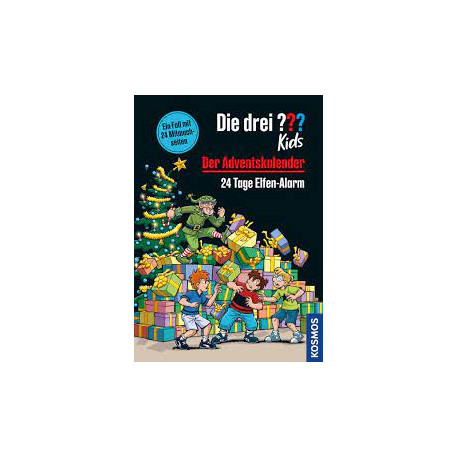 Die Drei ??? Kids Adventskalender Buch 2023 24 Tage Elfenalarm